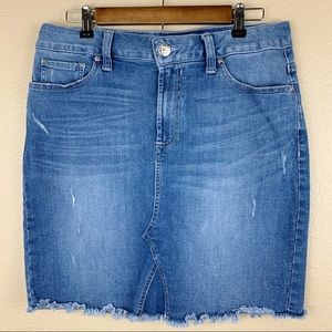Seven 7 Denim Cutoff Skirt